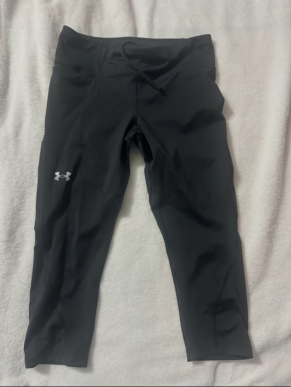Under Armour Black Girls' Capri Workout Leggings